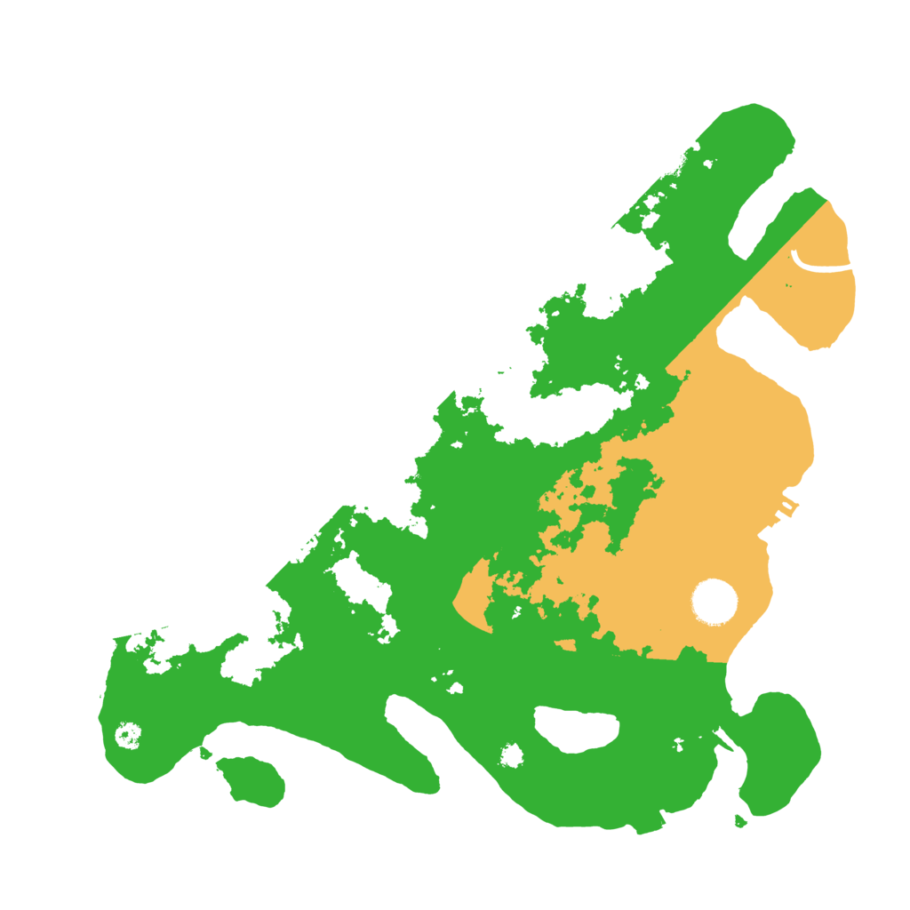 Biome Rust Map: Procedural Map, Size: 3500, Seed: 1489891500
