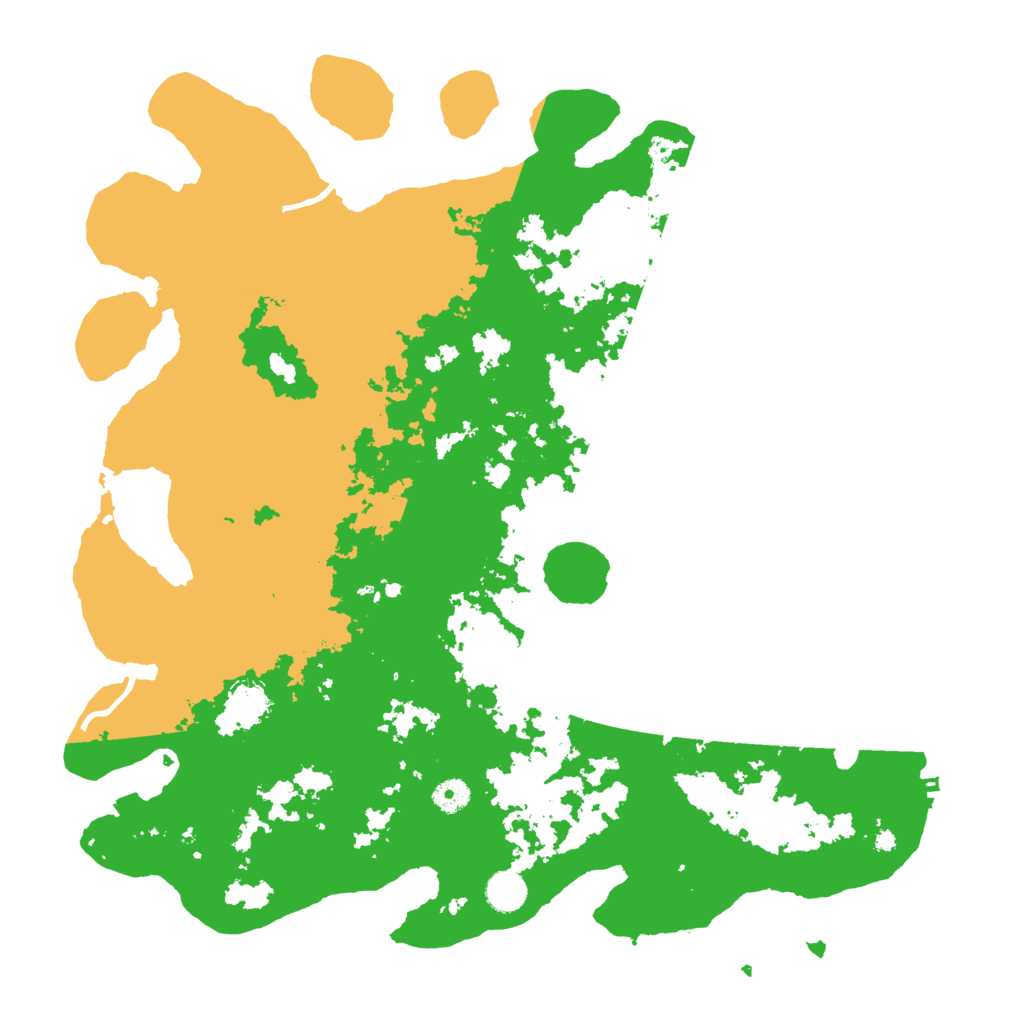 Biome Rust Map: Procedural Map, Size: 4400, Seed: 645311408