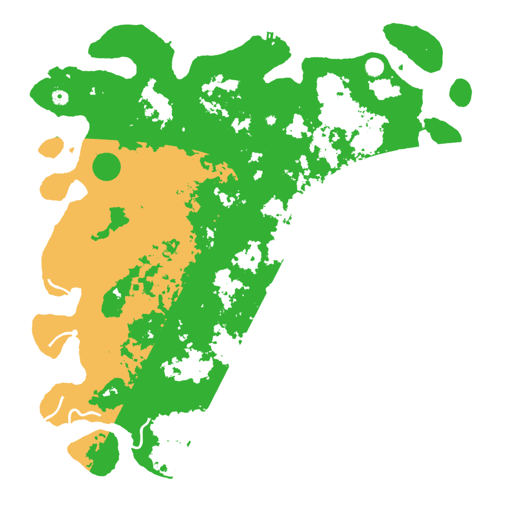 Biome Rust Map: Procedural Map, Size: 4800, Seed: 19696123