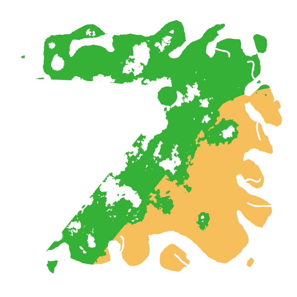 Biome Rust Map: Procedural Map, Size: 4100, Seed: 46432