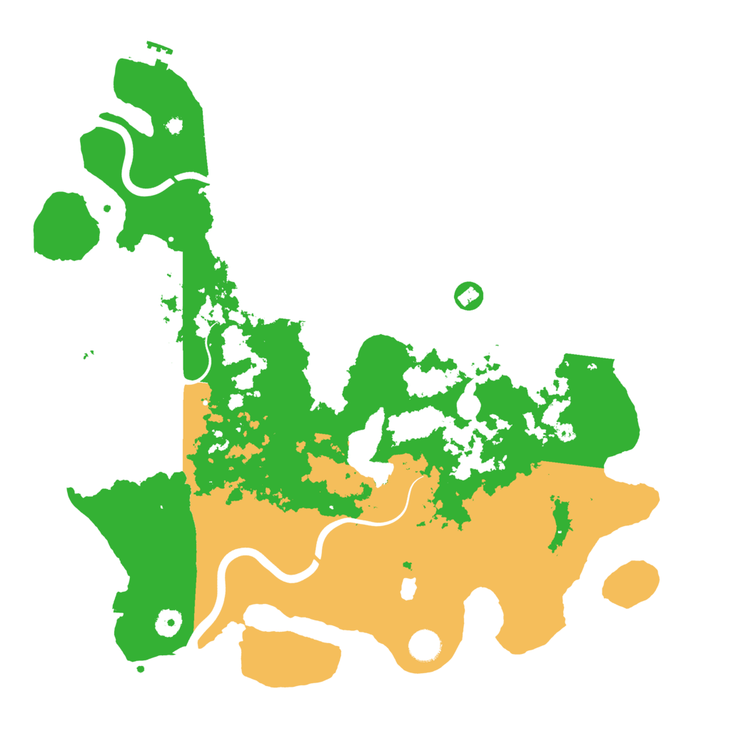 Biome Rust Map: Procedural Map, Size: 4050, Seed: 1270689916