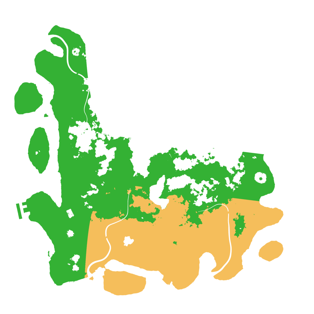 Biome Rust Map: Procedural Map, Size: 4050, Seed: 1270689916