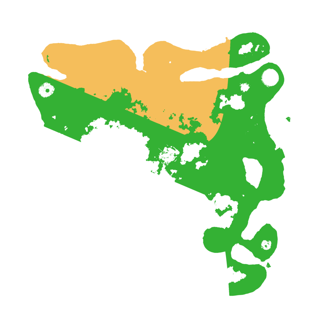 Biome Rust Map: Procedural Map, Size: 3250, Seed: 1126139541