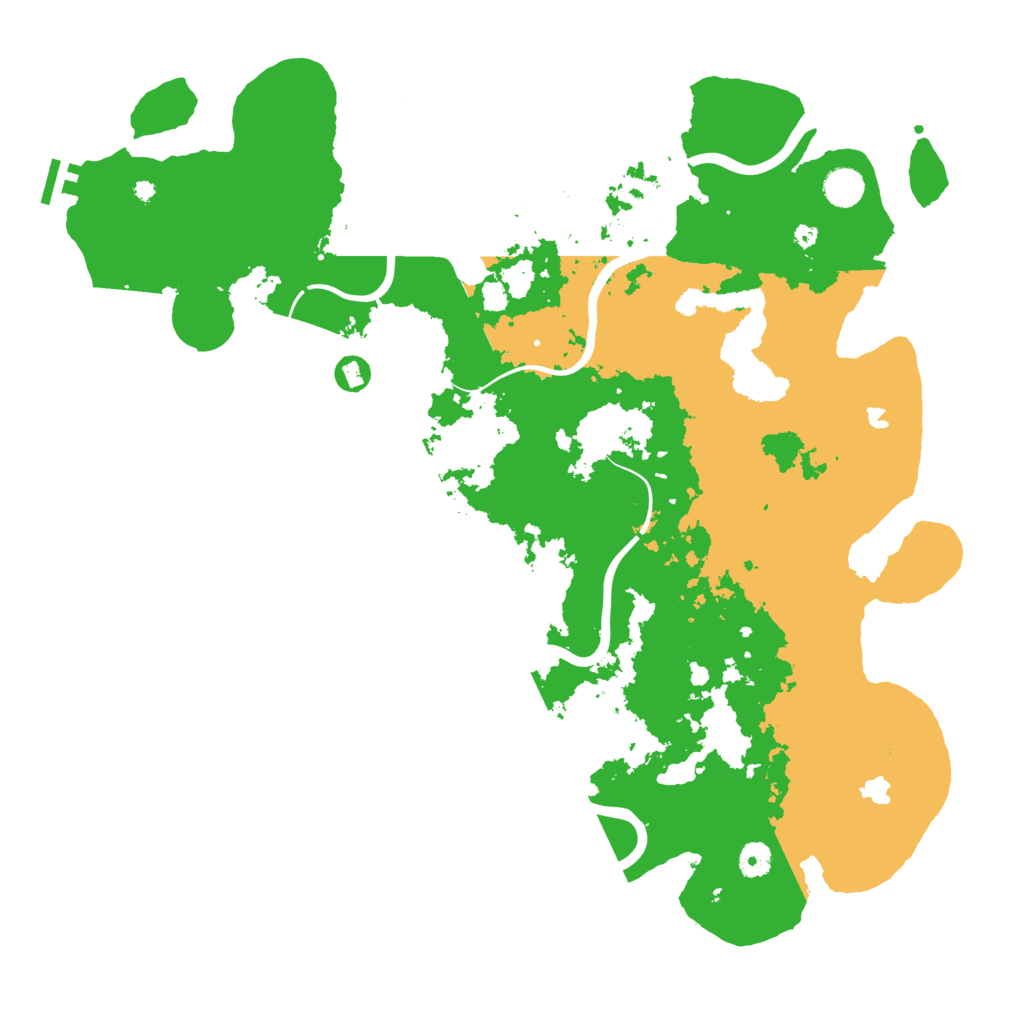 Biome Rust Map: Procedural Map, Size: 4500, Seed: 147241782