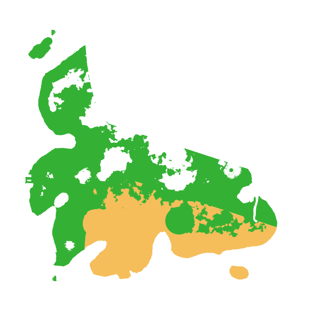 Biome Rust Map: Procedural Map, Size: 3000, Seed: 1961171407