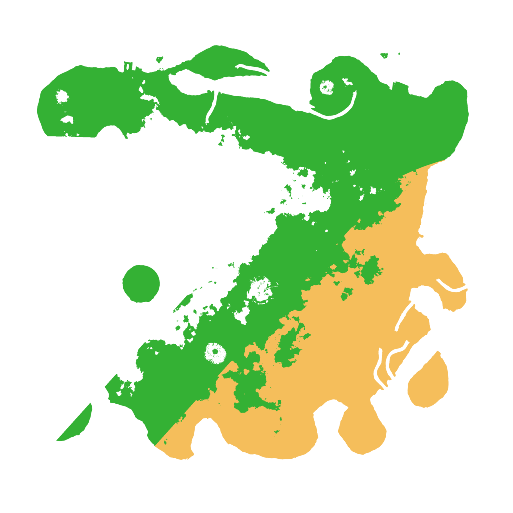 Biome Rust Map: Procedural Map, Size: 3700, Seed: 51725589