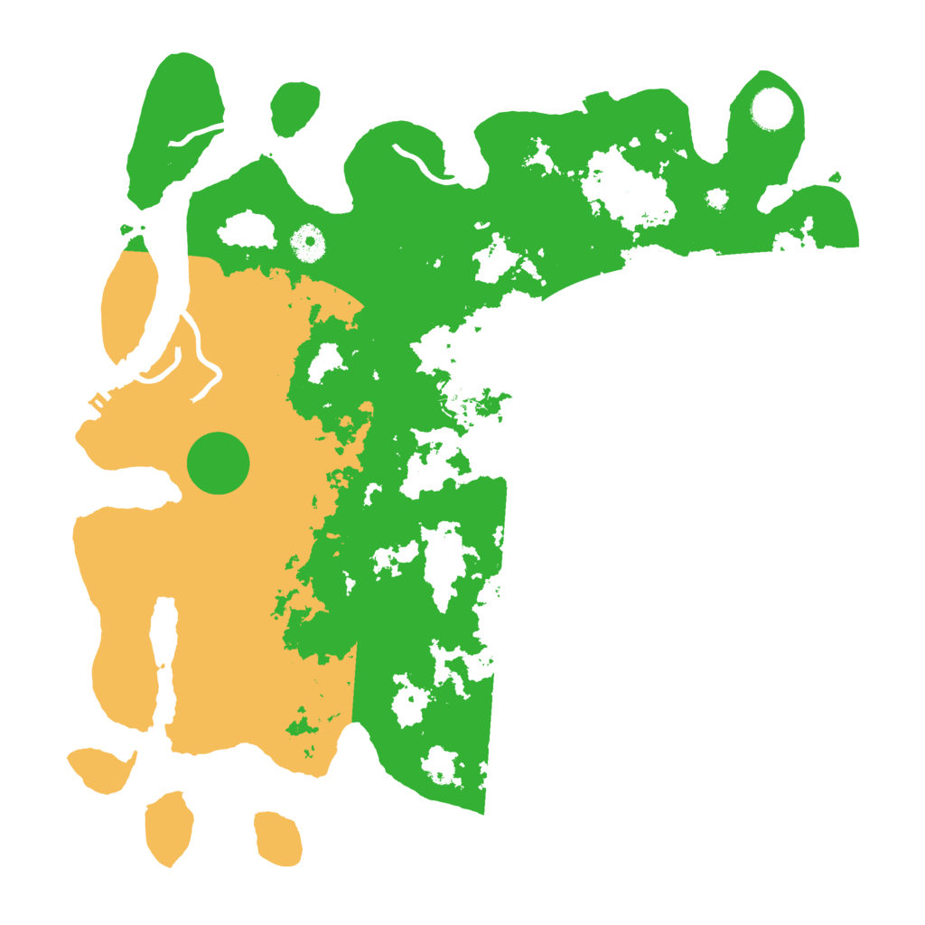 Biome Rust Map: Procedural Map, Size: 3900, Seed: 90696984