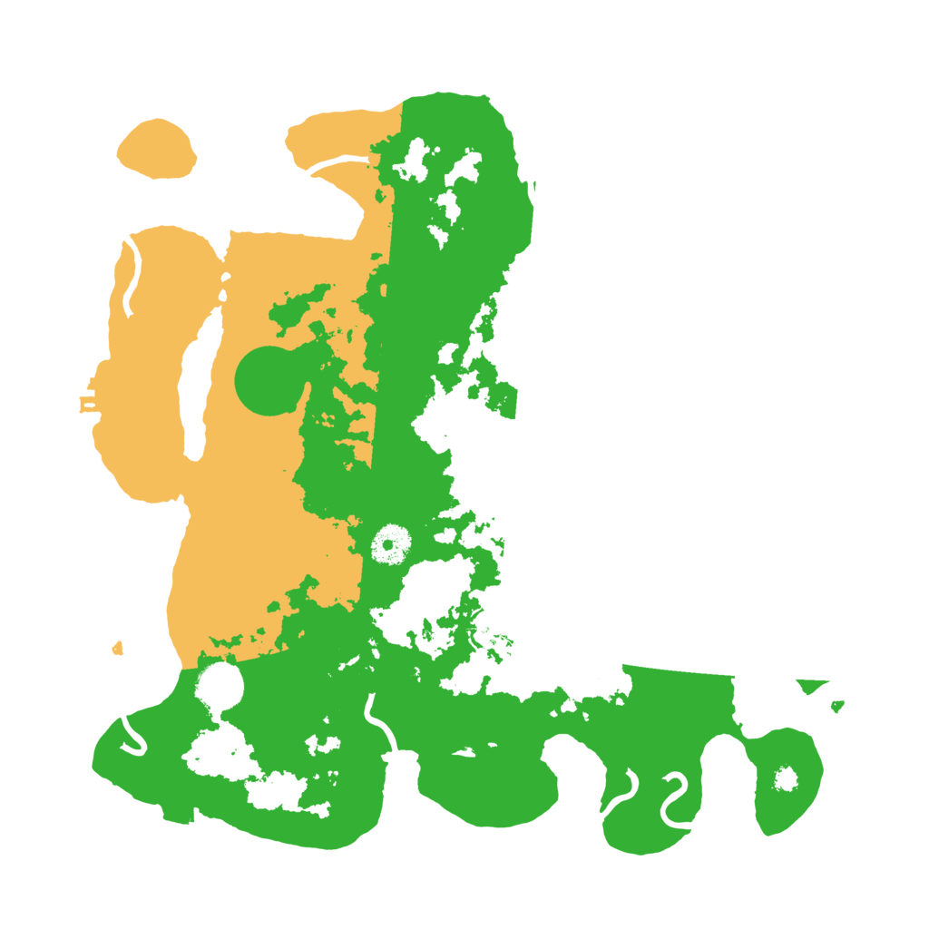 Biome Rust Map: Procedural Map, Size: 3500, Seed: 1049704226
