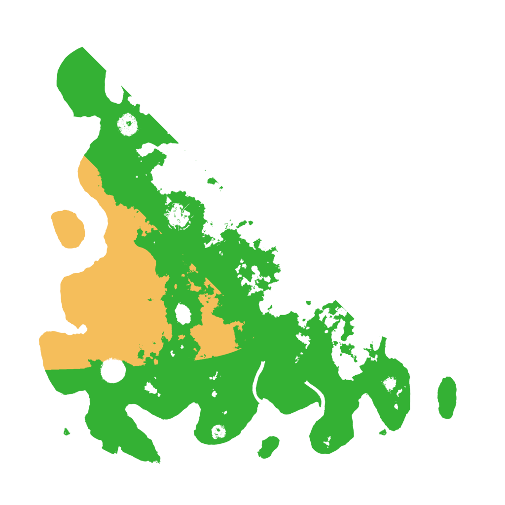 Biome Rust Map: Procedural Map, Size: 3650, Seed: 20787684