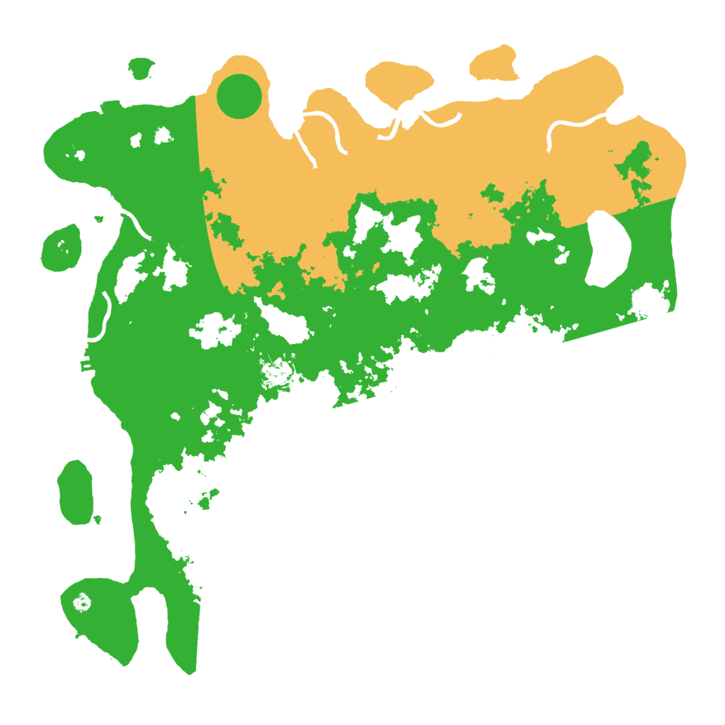 Biome Rust Map: Procedural Map, Size: 4250, Seed: 1071