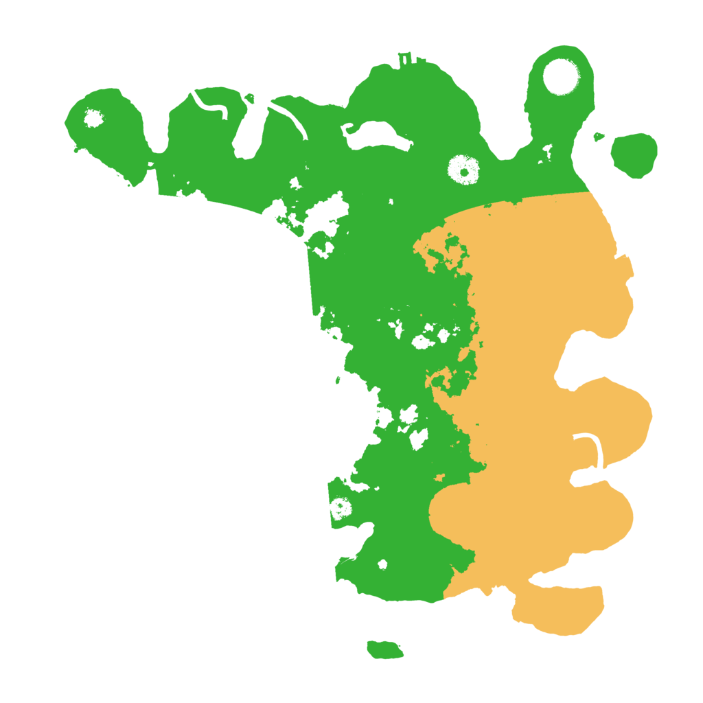 Biome Rust Map: Procedural Map, Size: 3450, Seed: 4995827