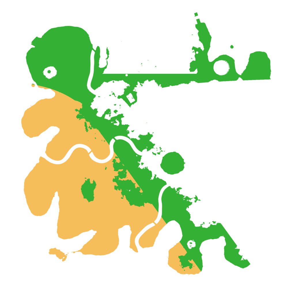 Biome Rust Map: Procedural Map, Size: 3550, Seed: 97038176