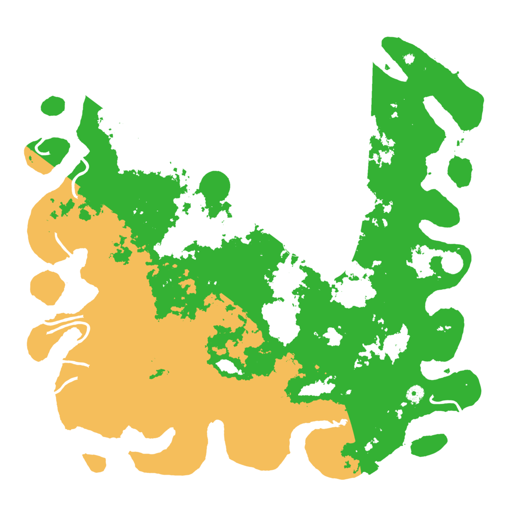 Biome Rust Map: Procedural Map, Size: 4500, Seed: 510392697