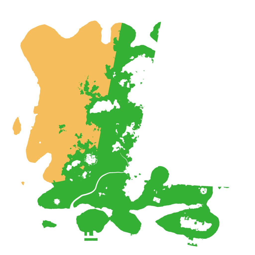 Biome Rust Map: Procedural Map, Size: 3900, Seed: 41316954