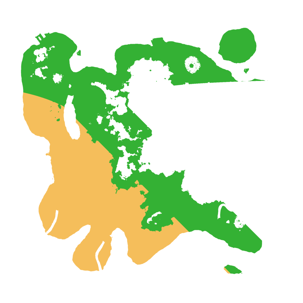 Biome Rust Map: Procedural Map, Size: 2900, Seed: 19591393
