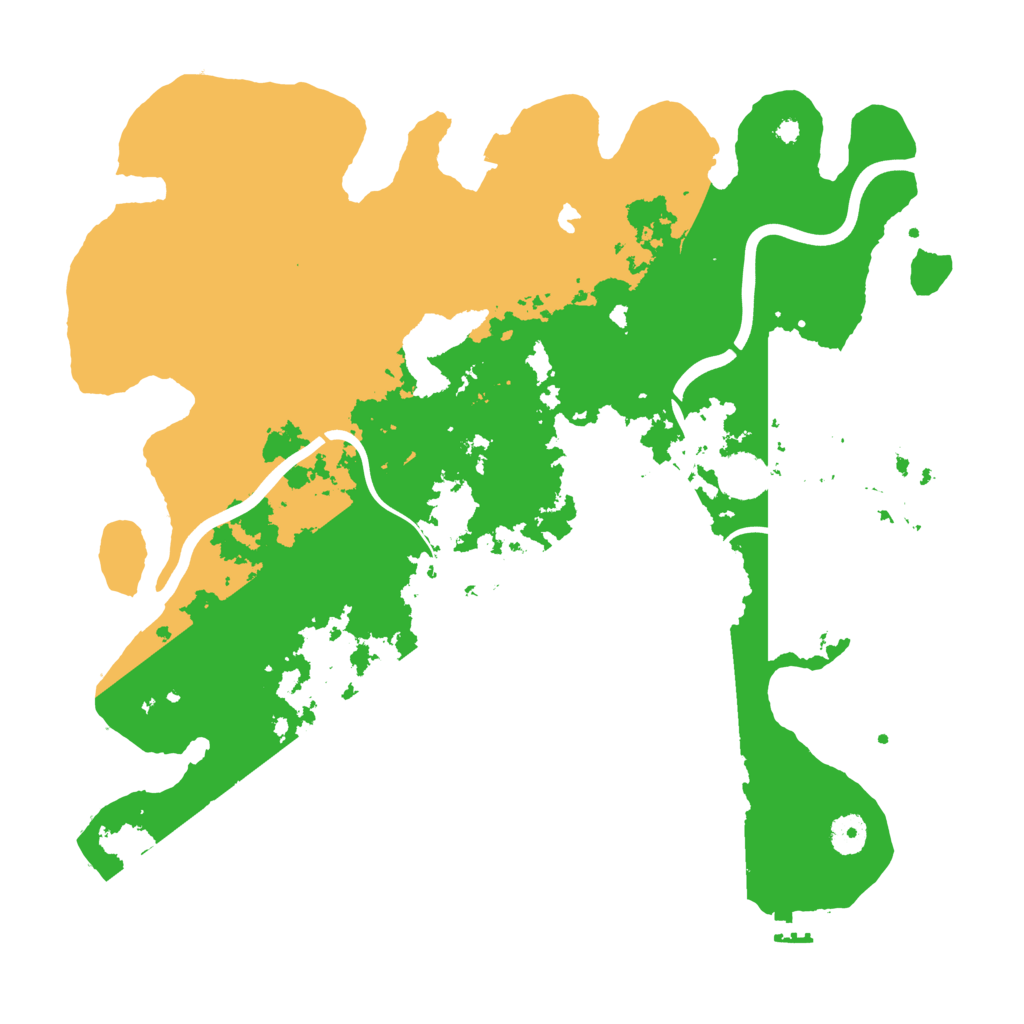 Biome Rust Map: Procedural Map, Size: 4000, Seed: 783502380
