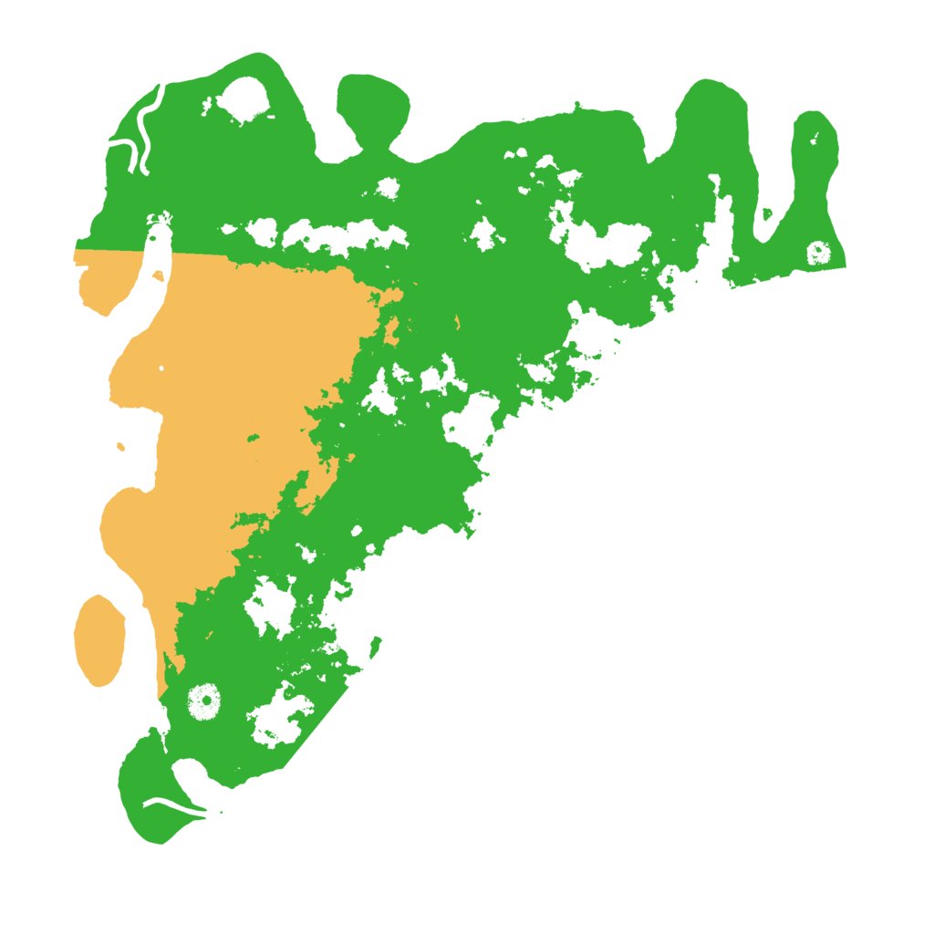 Biome Rust Map: Procedural Map, Size: 4000, Seed: 192263