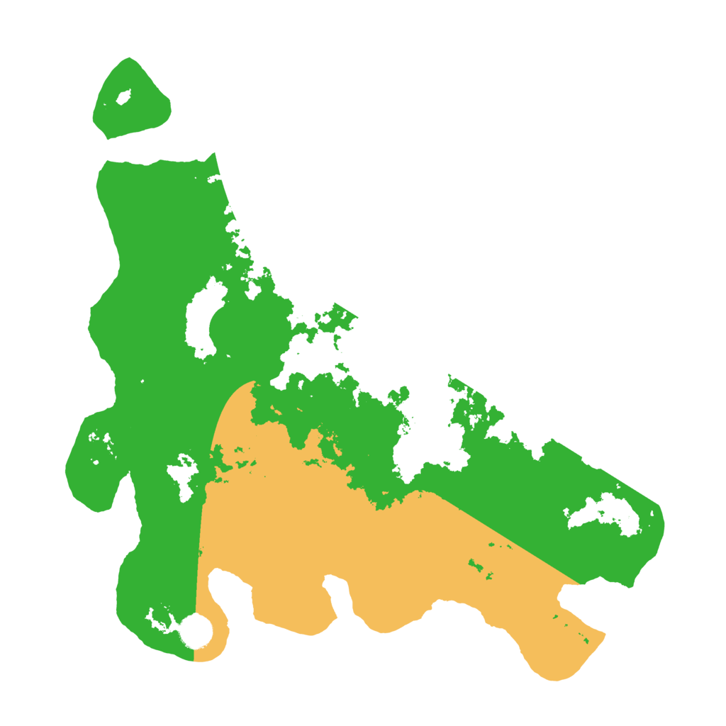 Biome Rust Map: Barren, Size: 3800, Seed: 99
