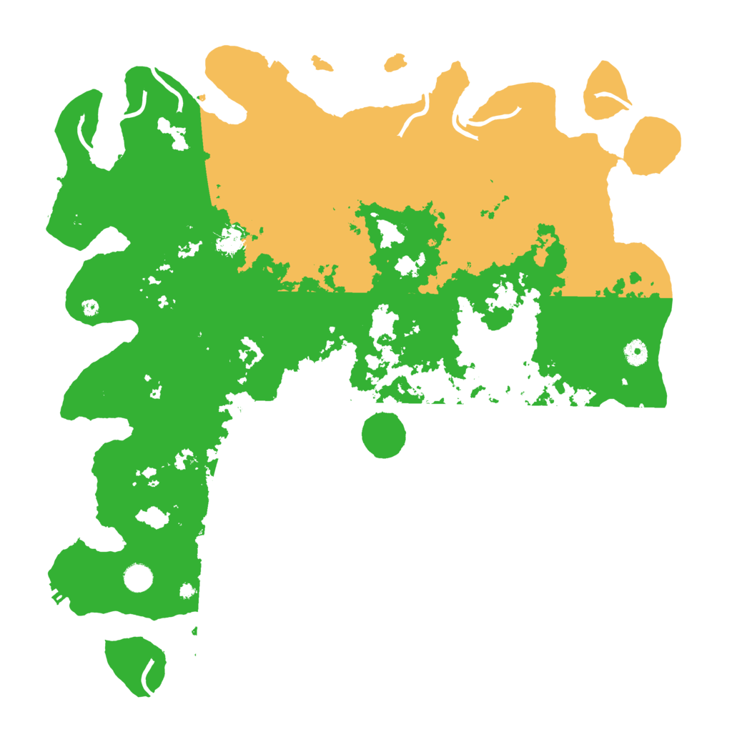 Biome Rust Map: Procedural Map, Size: 4500, Seed: 231297074