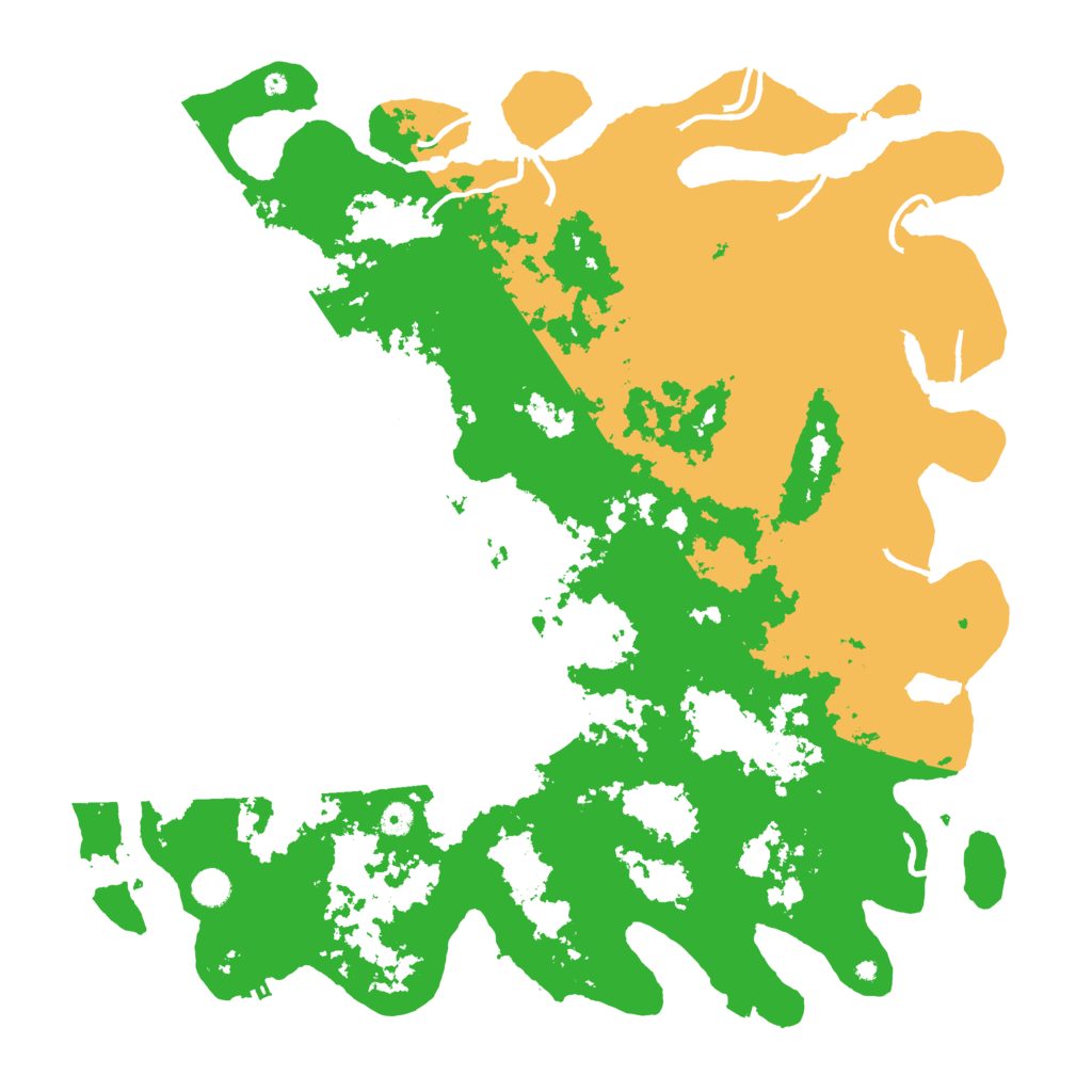 Biome Rust Map: Procedural Map, Size: 5000, Seed: 8886226