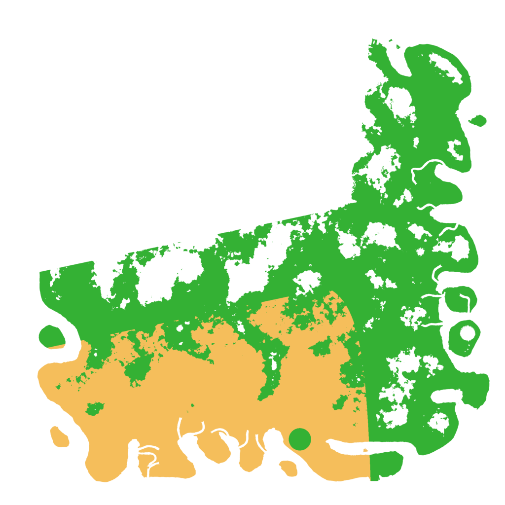 Biome Rust Map: Procedural Map, Size: 6000, Seed: 67859931