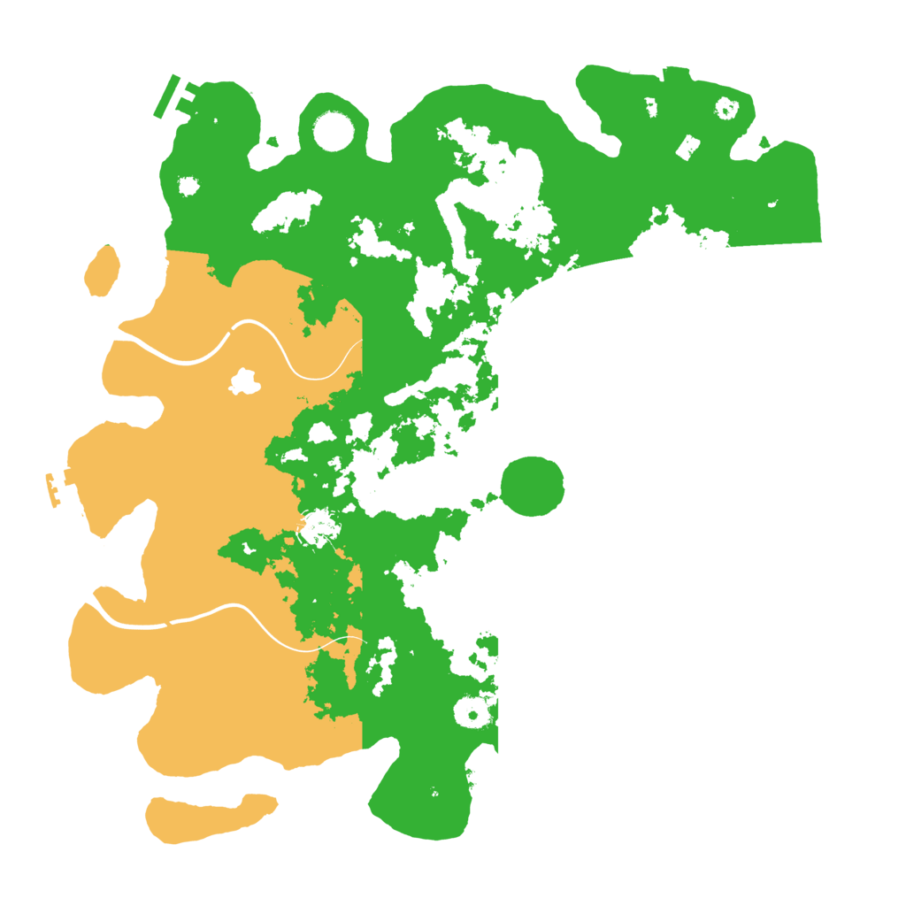Biome Rust Map: Procedural Map, Size: 4000, Seed: 301564029