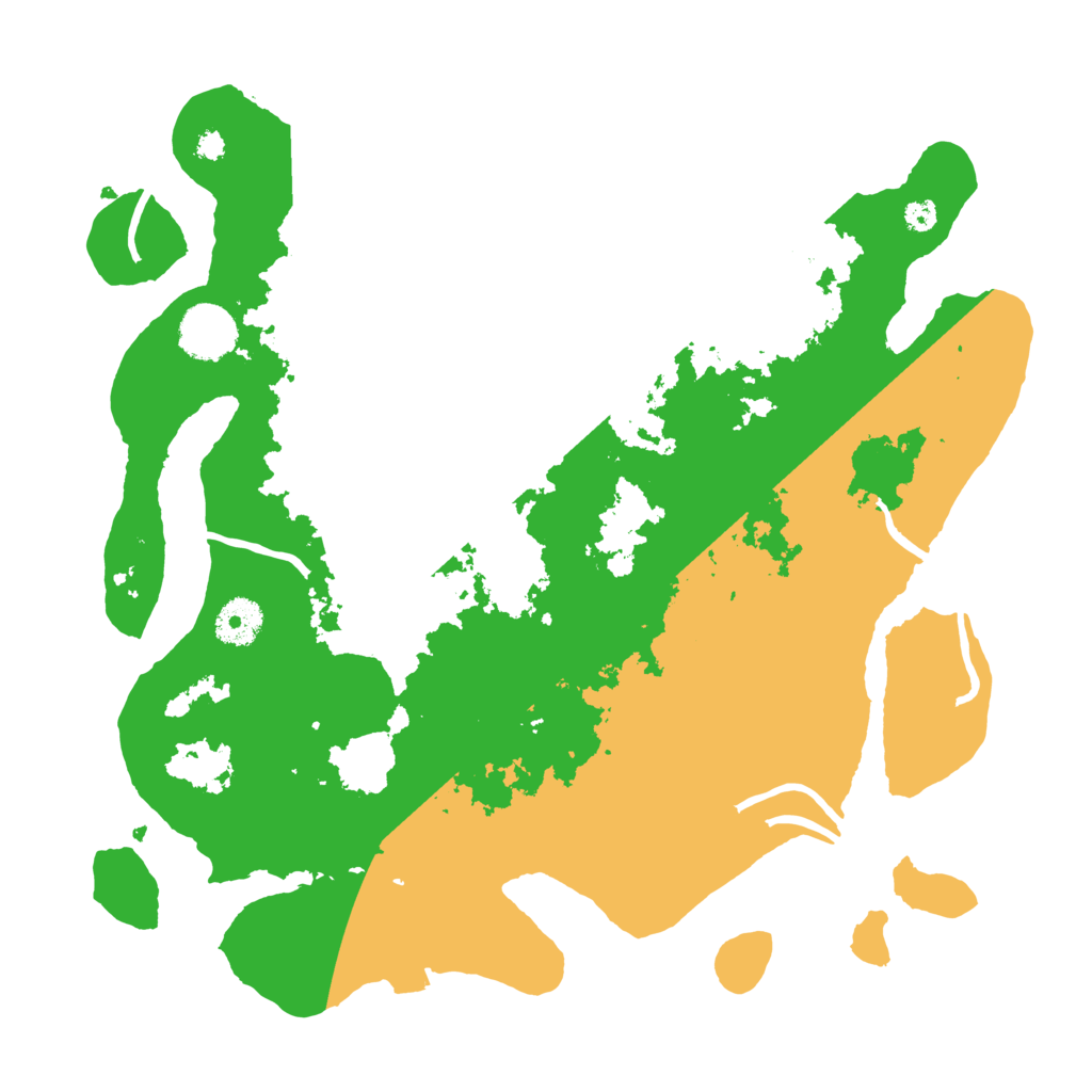 Biome Rust Map: Procedural Map, Size: 3500, Seed: 764849239
