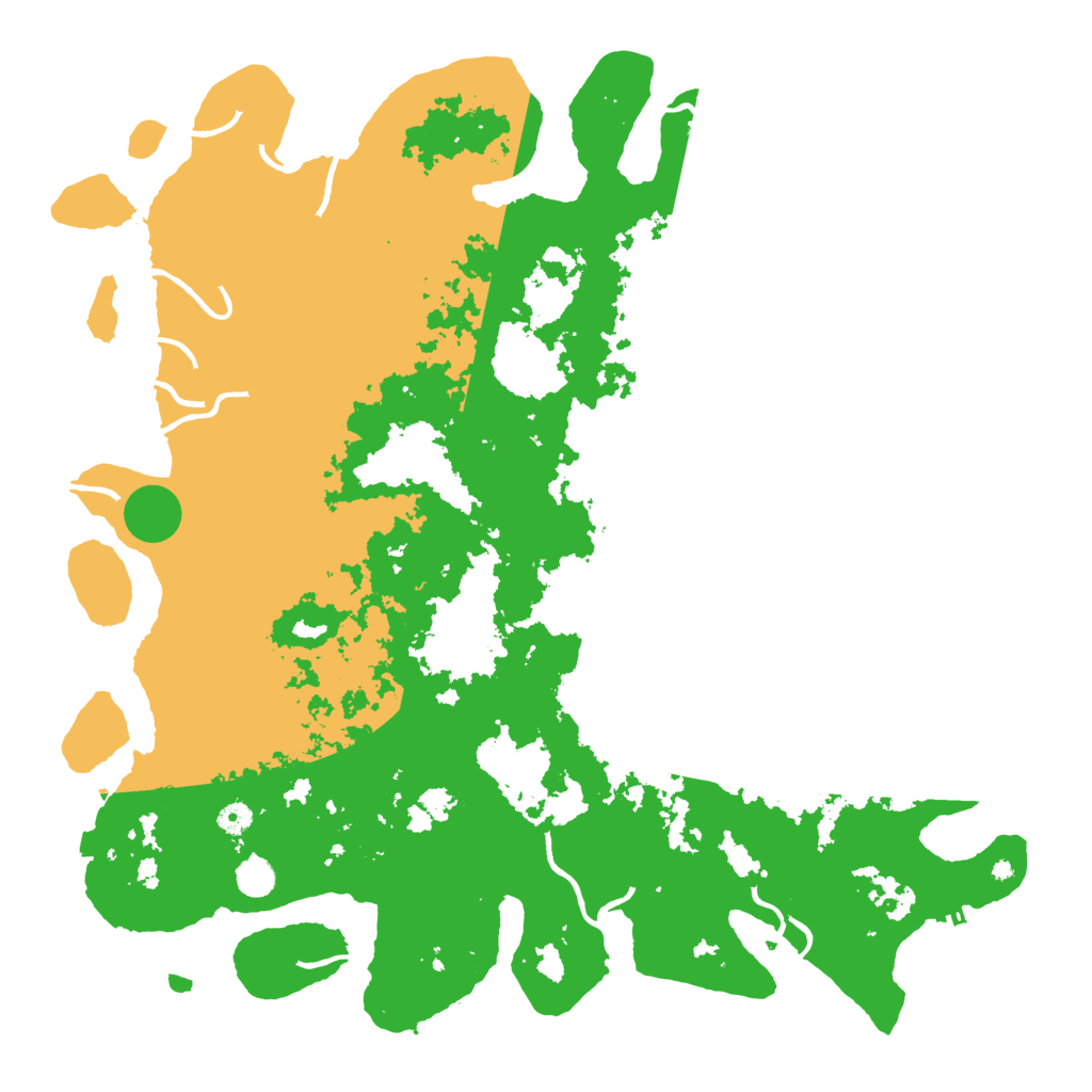 Biome Rust Map: Procedural Map, Size: 5000, Seed: 1734449710