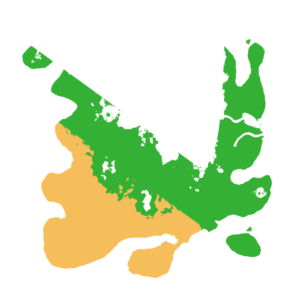 Biome Rust Map: Procedural Map, Size: 3000, Seed: 841467003