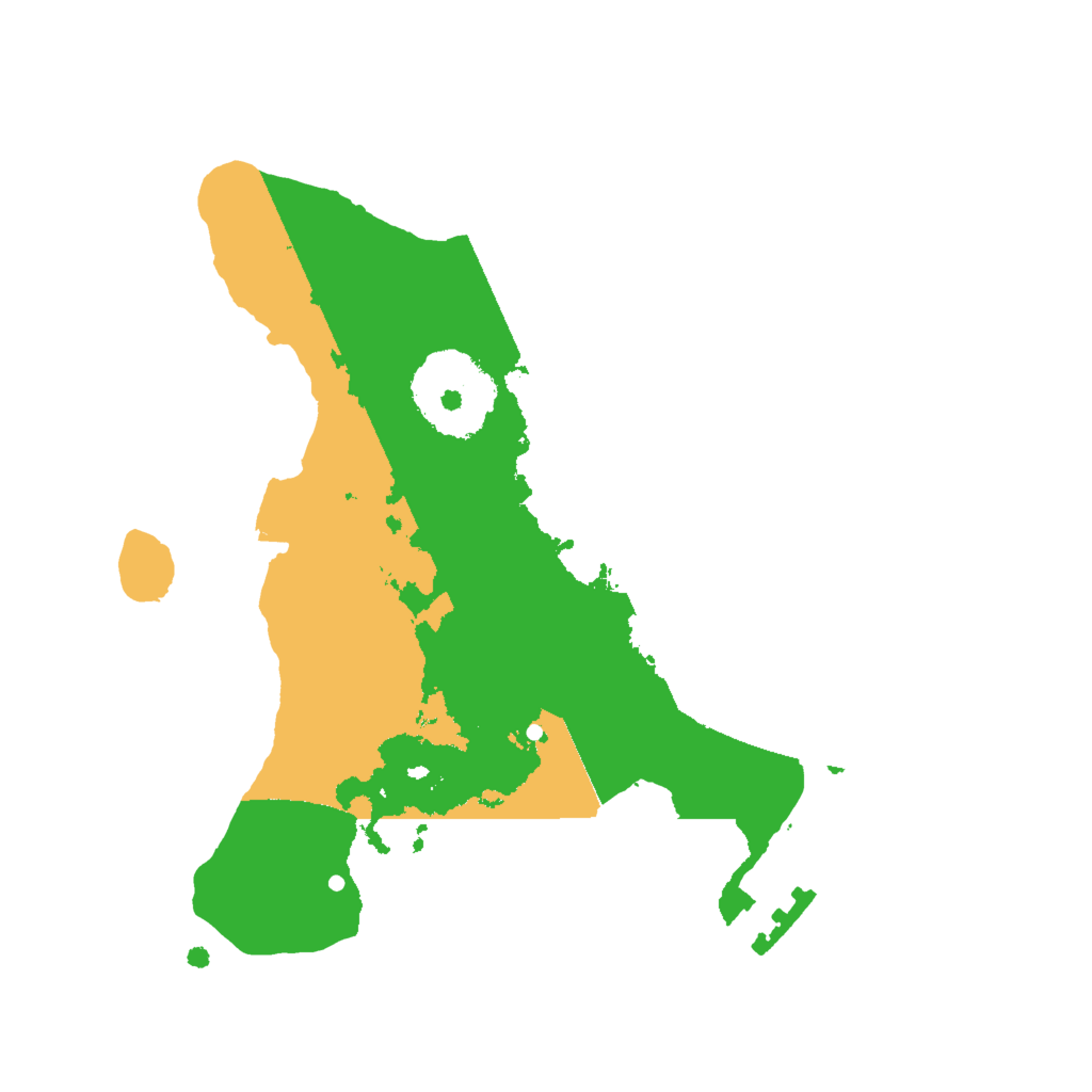 Biome Rust Map: Procedural Map, Size: 2000, Seed: 823010383