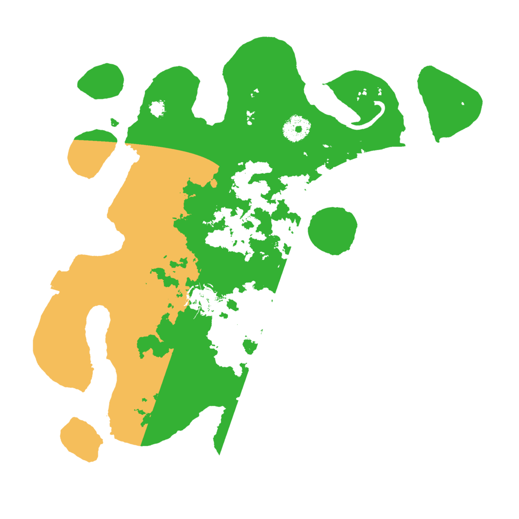 Biome Rust Map: Procedural Map, Size: 3000, Seed: 1350362542