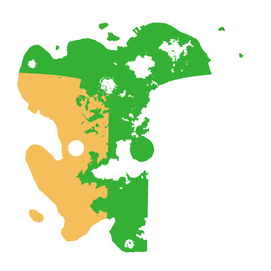 Biome Rust Map: Procedural Map, Size: 3000, Seed: 1786040