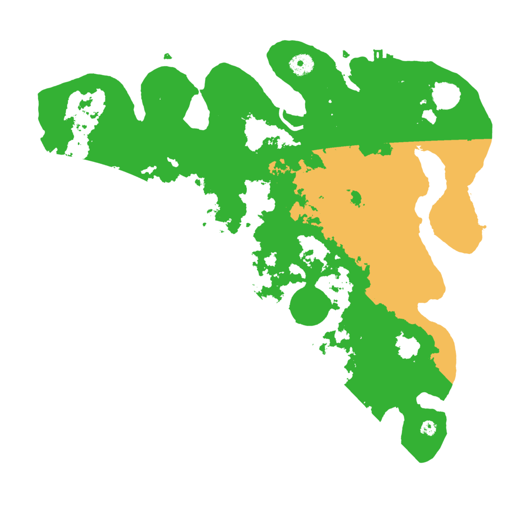 Biome Rust Map: Procedural Map, Size: 3500, Seed: 130494819