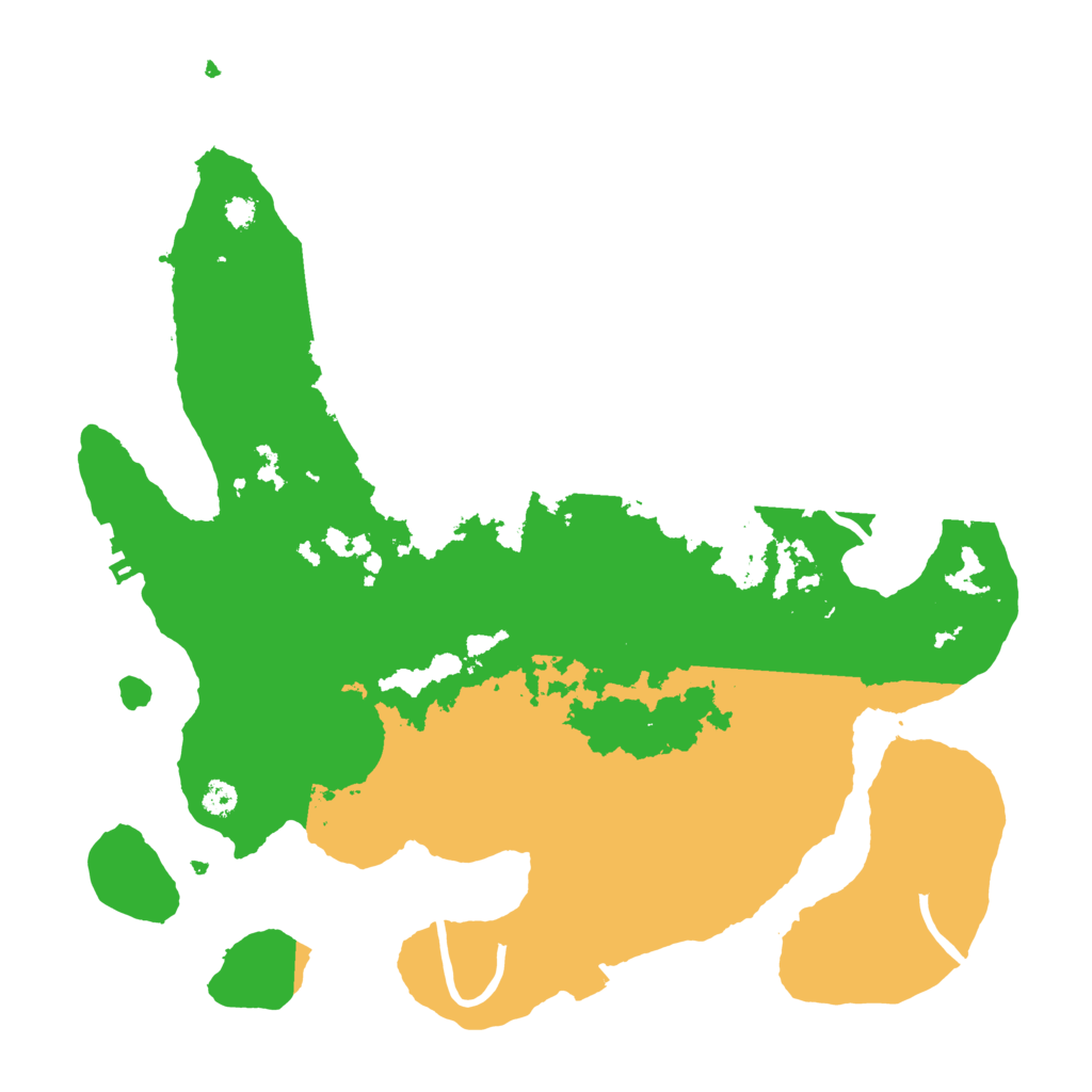 Biome Rust Map: Procedural Map, Size: 3250, Seed: 1240868371