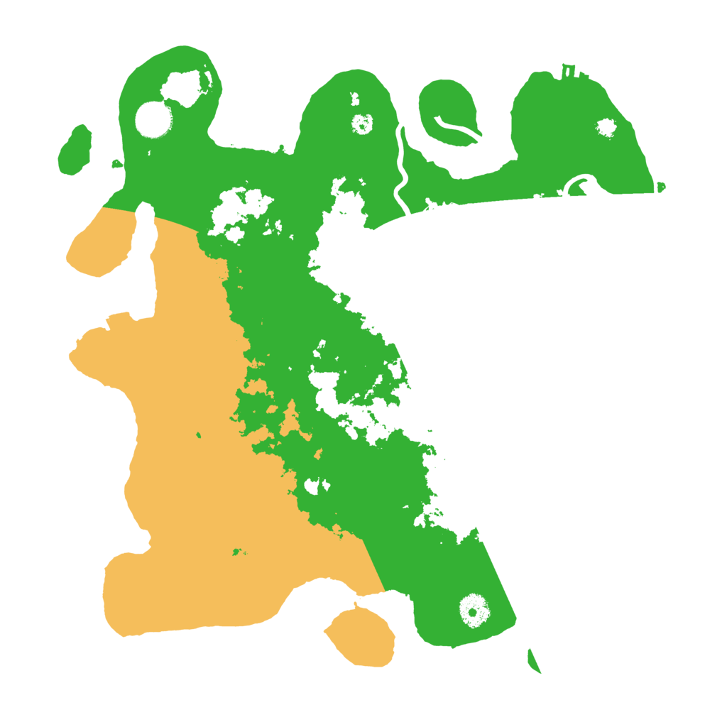 Biome Rust Map: Procedural Map, Size: 3500, Seed: 323905477