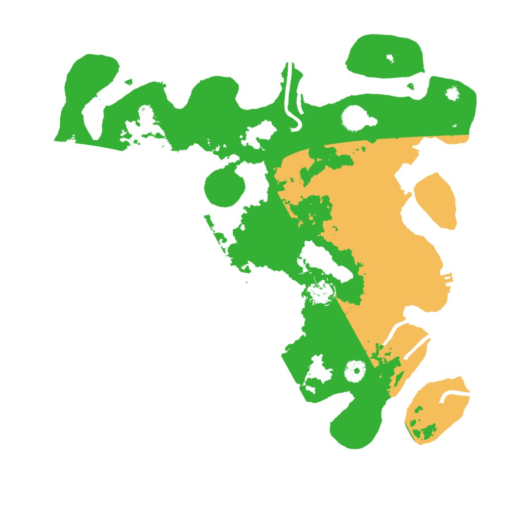 Biome Rust Map: Procedural Map, Size: 3500, Seed: 1531851454