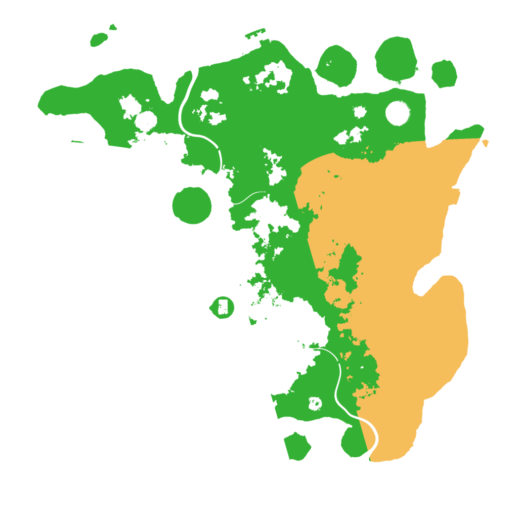 Biome Rust Map: Procedural Map, Size: 3750, Seed: 1452762637
