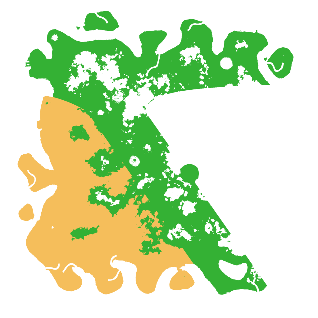 Biome Rust Map: Procedural Map, Size: 4600, Seed: 82749