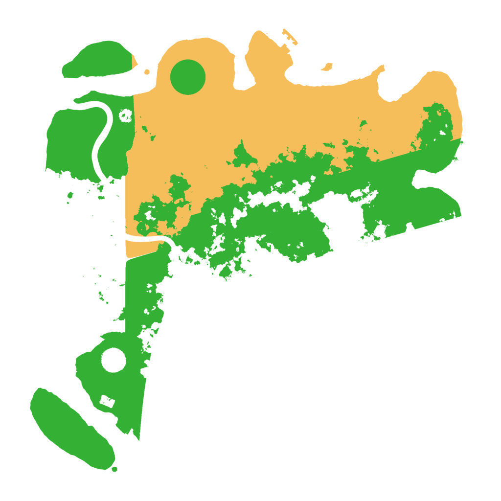 Biome Rust Map: Procedural Map, Size: 3750, Seed: 20865158