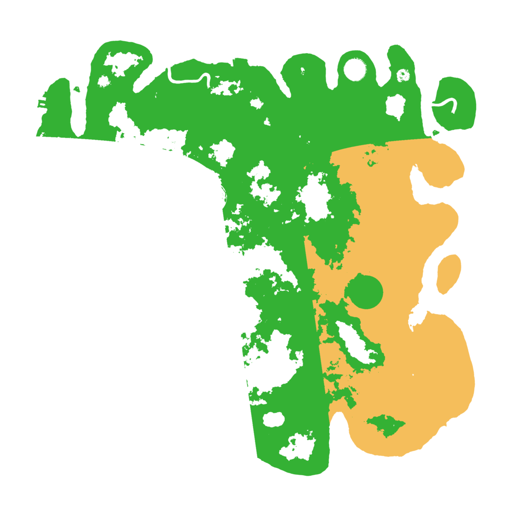 Biome Rust Map: Procedural Map, Size: 4000, Seed: 15627905