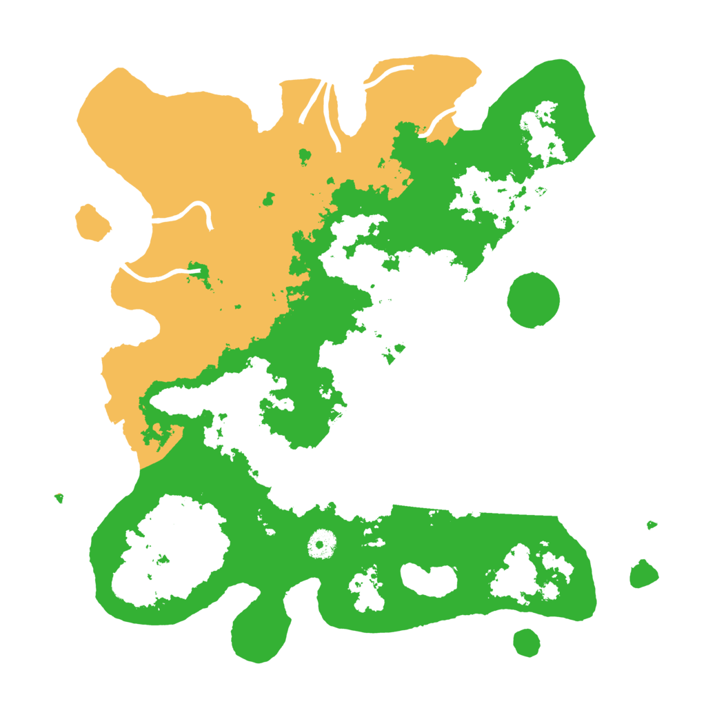 Biome Rust Map: Procedural Map, Size: 3650, Seed: 1445502464