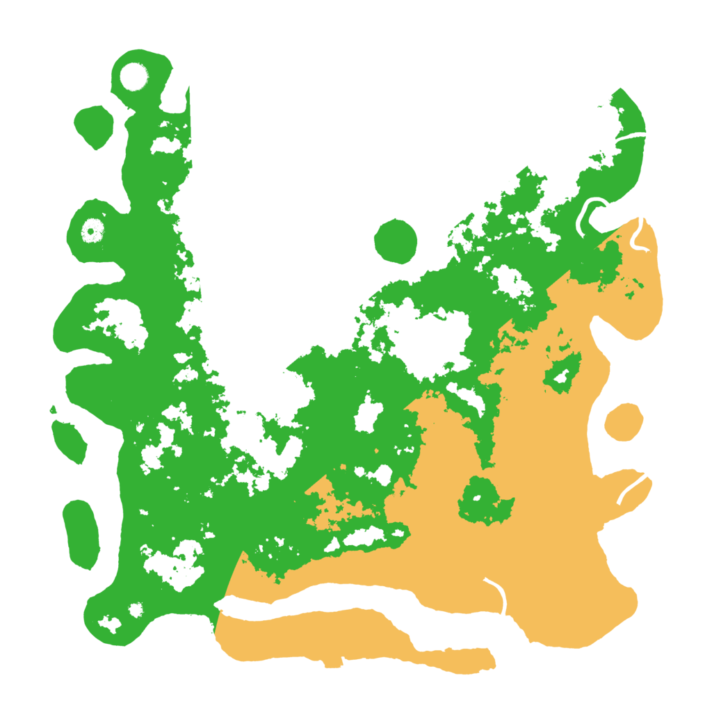 Biome Rust Map: Procedural Map, Size: 4500, Seed: 994578490