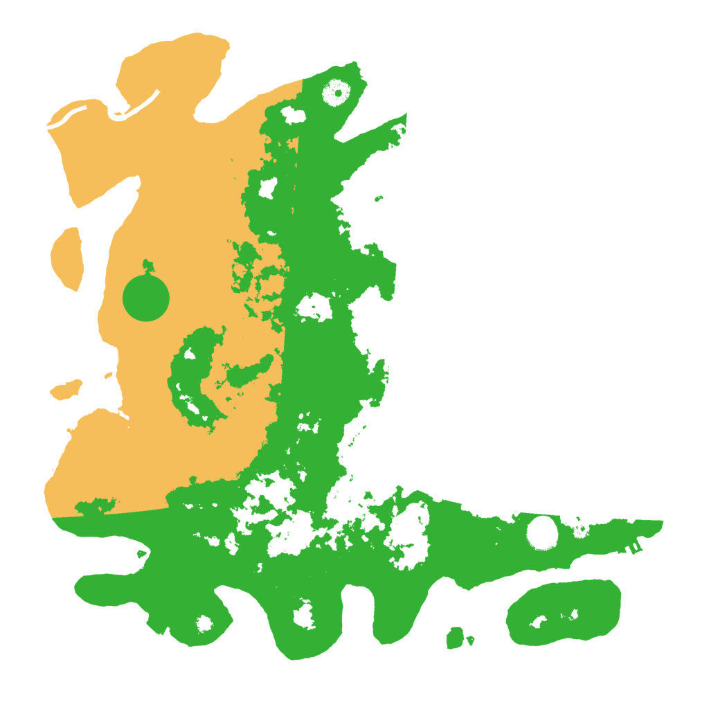 Biome Rust Map: Procedural Map, Size: 4000, Seed: 1491058608