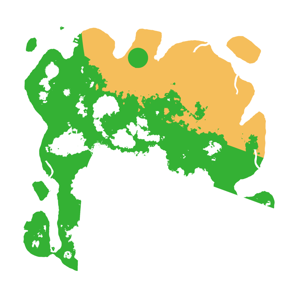 Biome Rust Map: Procedural Map, Size: 3850, Seed: 901939584