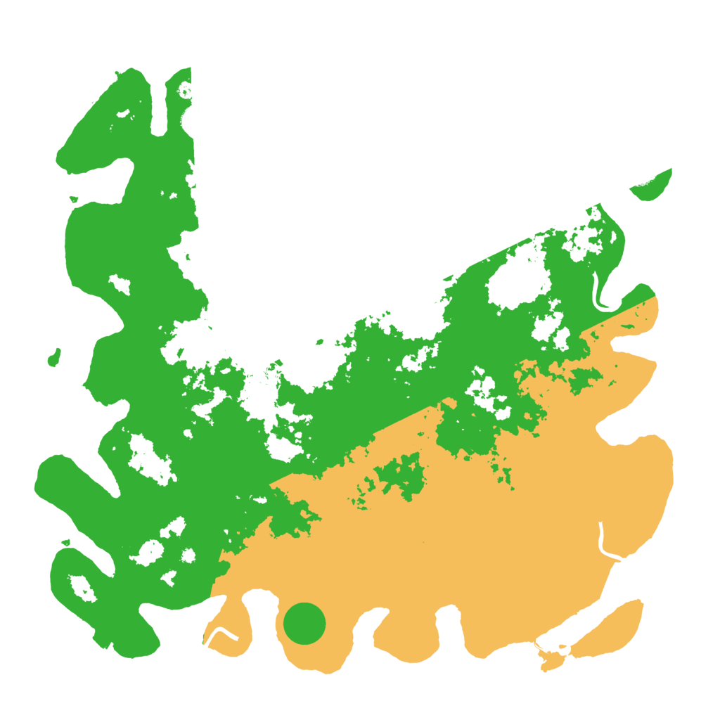 Biome Rust Map: Procedural Map, Size: 4500, Seed: 9955