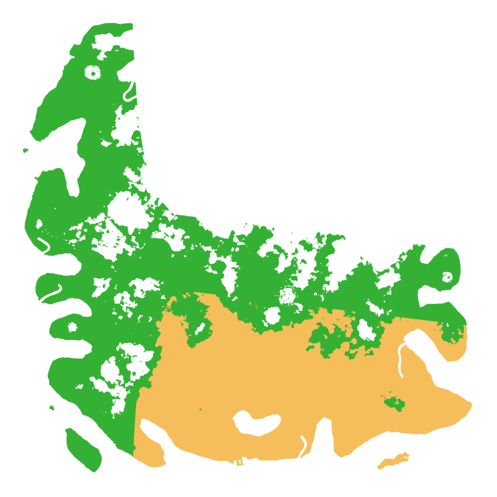 Biome Rust Map: Procedural Map, Size: 4800, Seed: 810390625