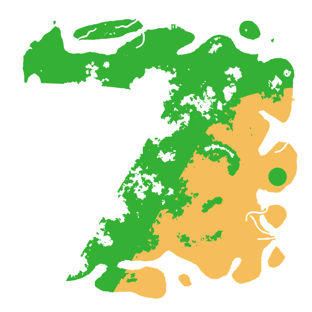 Biome Rust Map: Procedural Map, Size: 4500, Seed: 1020574310