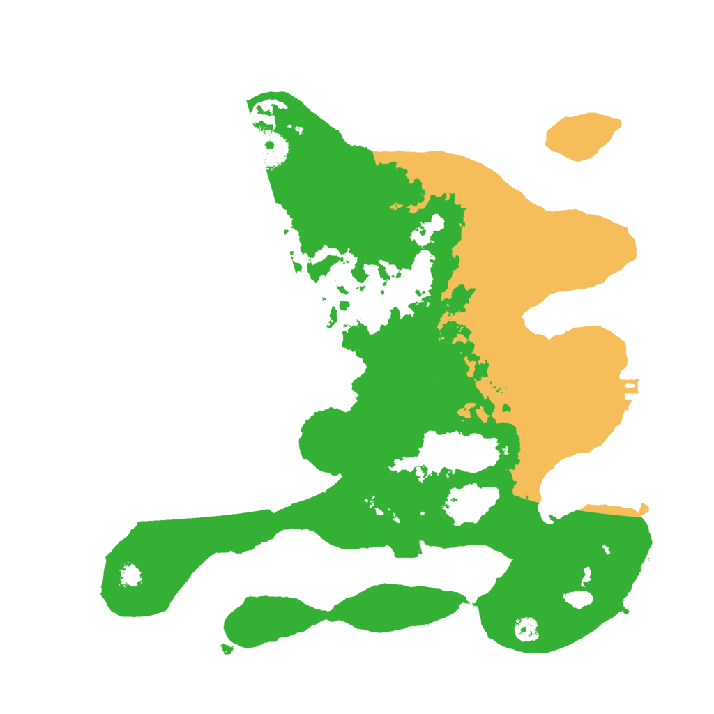 Biome Rust Map: Procedural Map, Size: 3000, Seed: 257583885