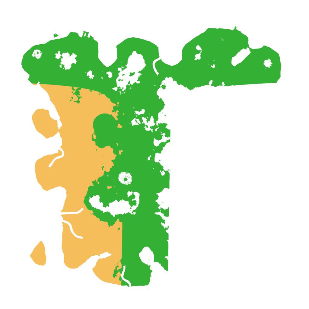 Biome Rust Map: Procedural Map, Size: 3500, Seed: 1414393412