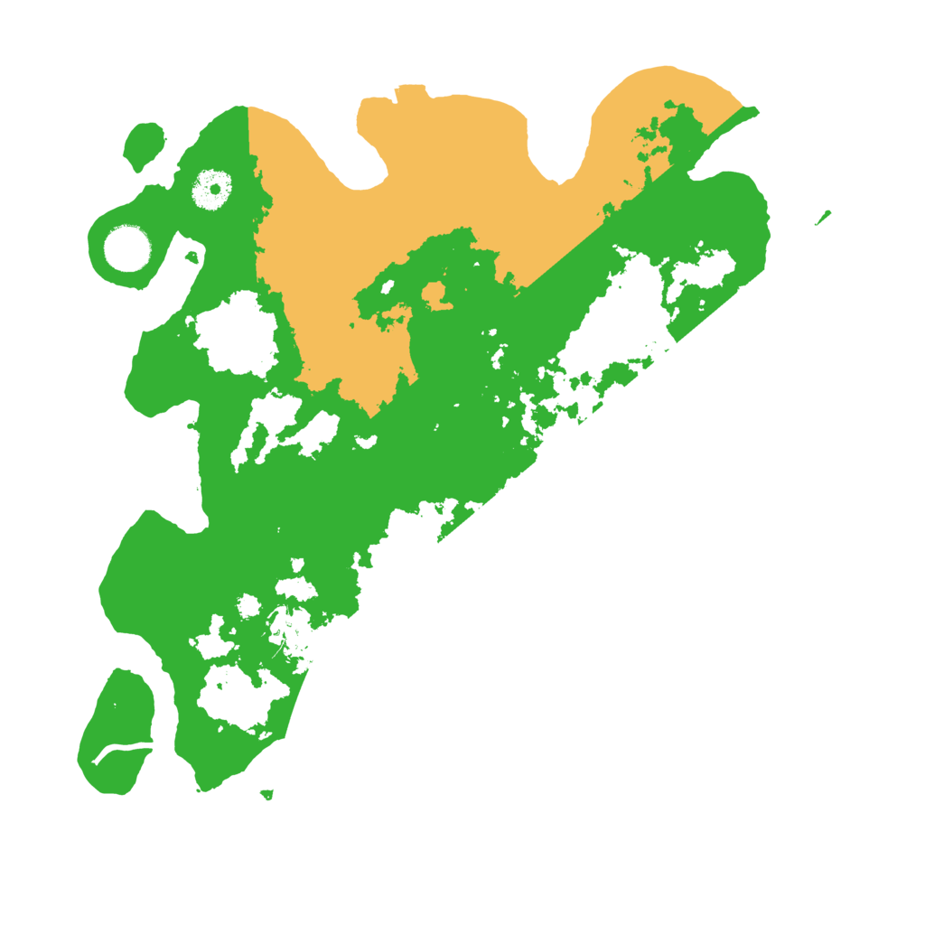 Biome Rust Map: Procedural Map, Size: 3500, Seed: 984788407